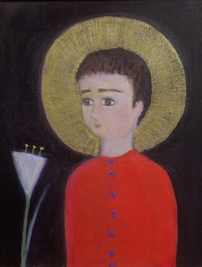 Niño con Lirio, 2002 de Roya Salari